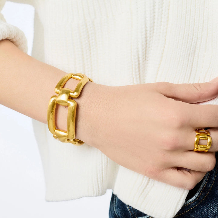 Julie Vos Sahara Cuff Gold