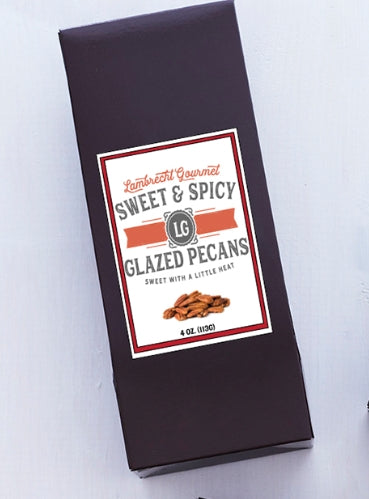 Lambrecht Gourmet- Sweet & Spicy Glazed Pecans 4oz