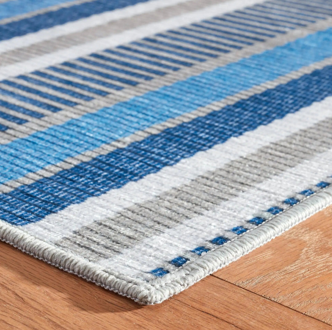 Annie Selke - Rug Always Greener Runner Blue/Grey