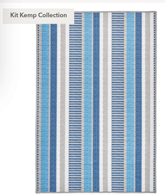 Annie Selke - Rug Always Greener Runner Blue/Grey