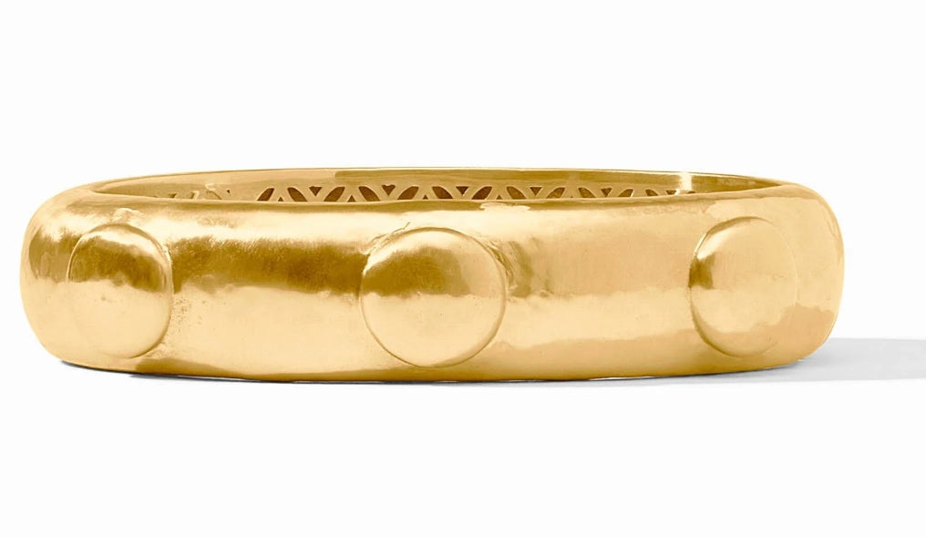Julie Vos Solara Hinge Bangle Gold