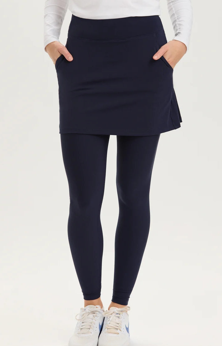 Renwick- Pleated Back Skirt/Legging