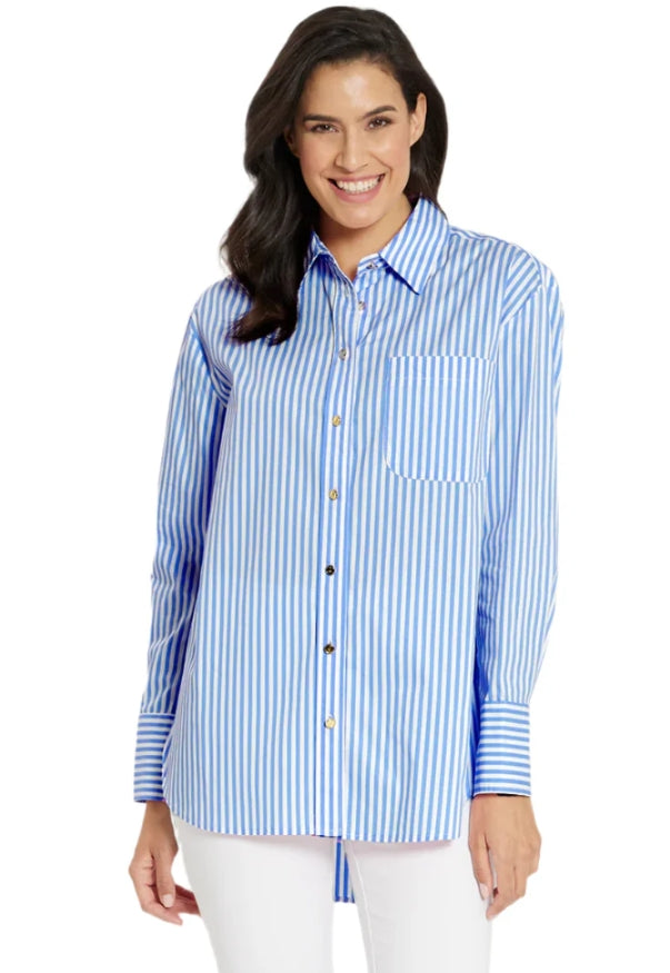 Jude Connally Kimber Shirt Sand Stripe