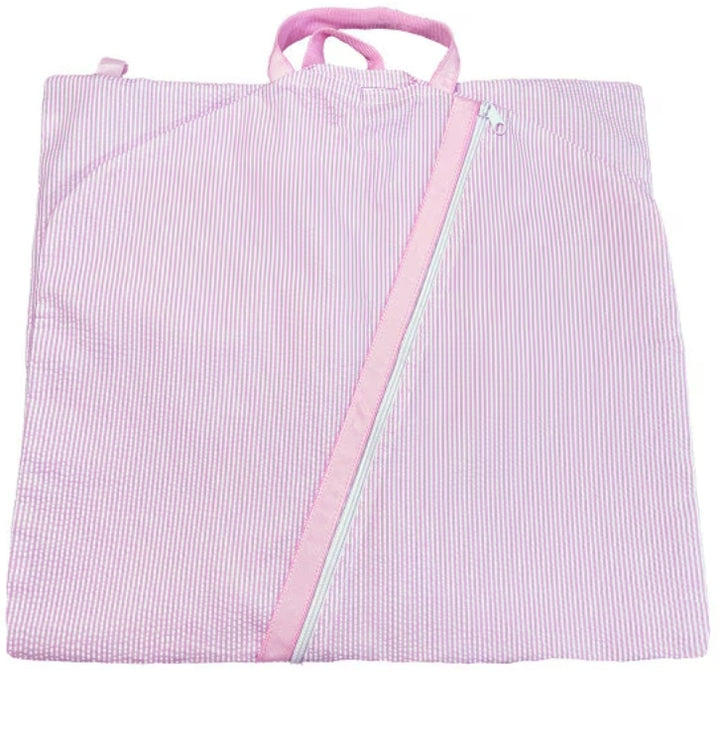 Mint Children's Seersucker Garment Bag