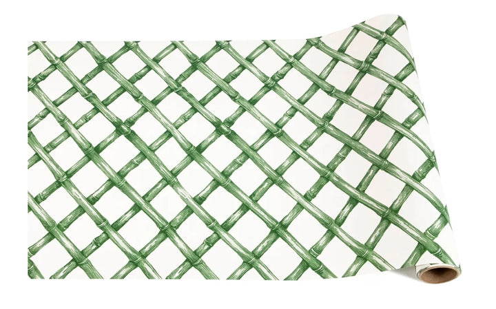 Hester & Cook Runner Grn Lattice