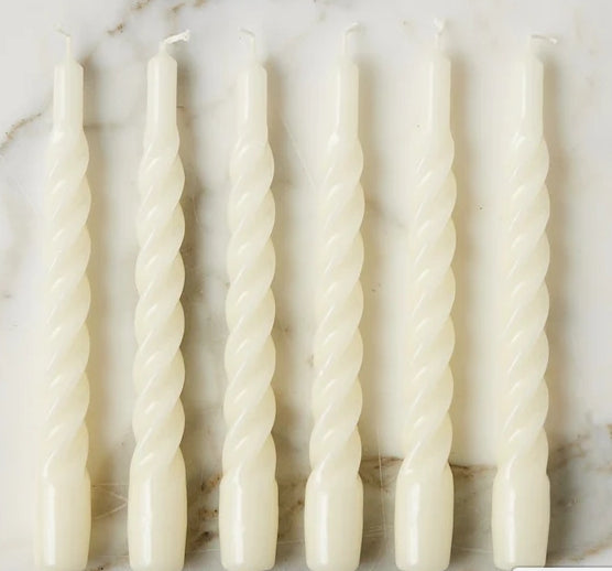Etu Home Twisted Taper Candles