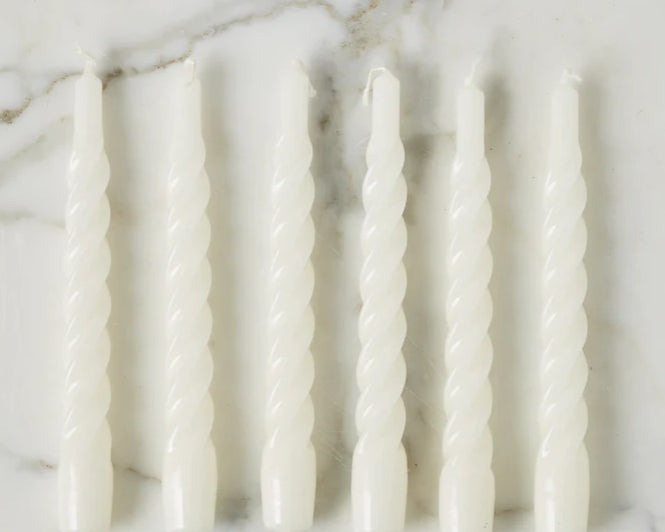 Etu Home Twisted Taper Candles