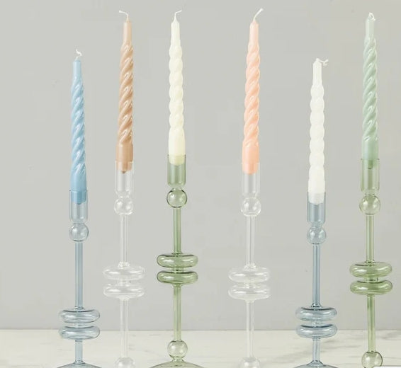 Etu Home Twisted Taper Candles