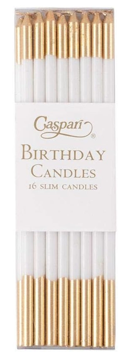 Caspari Slim Birthday Candles