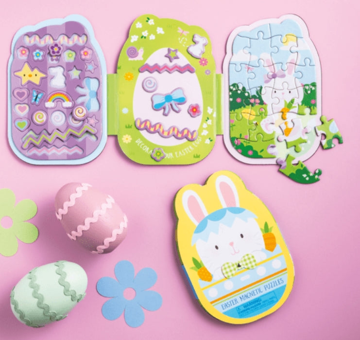 Mud Pie Girl's Easter Magnetic Puzzle Book