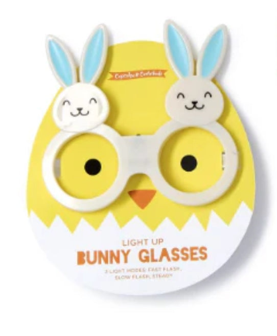 Two's Company Light Up Bunny Glasses