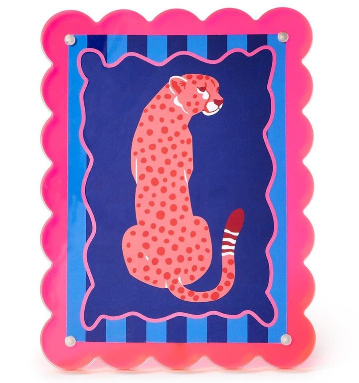 Two's Co. 5X7 Scalloped Pic Frame Acrylic