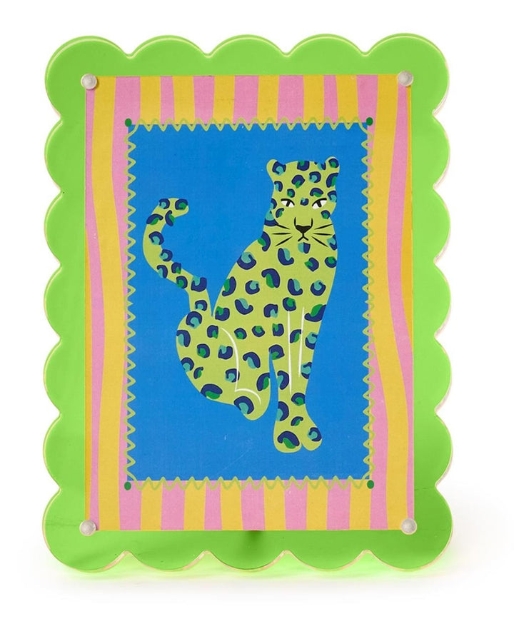 Two's Co. 5X7 Scalloped Pic Frame Acrylic