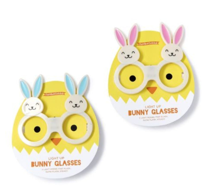 Two's Company Light Up Bunny Glasses