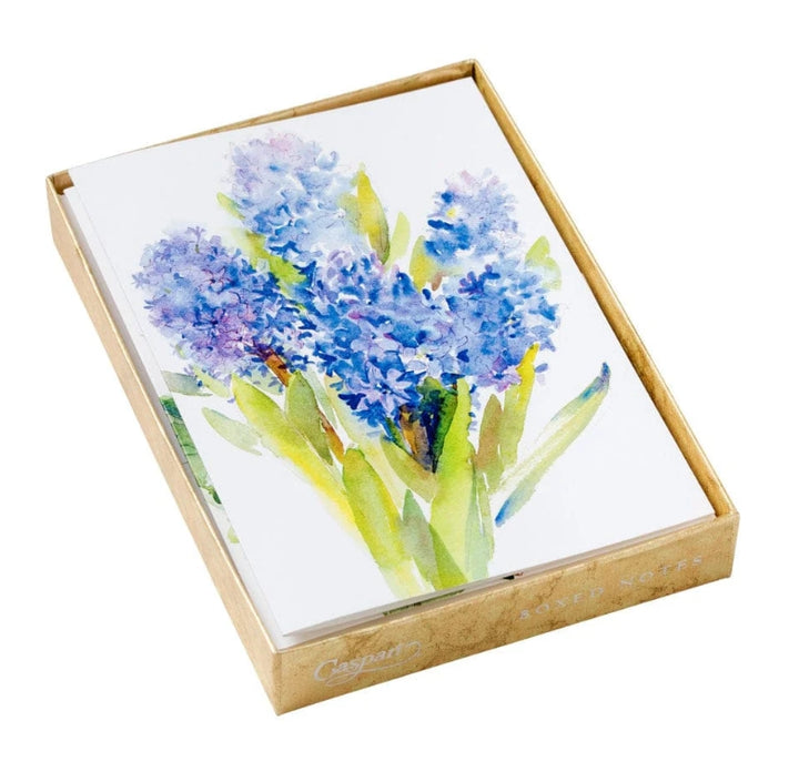 Handpainted Spring Flowers Assorted Notes 8-In Box
