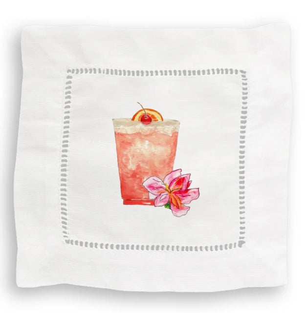 Augusta Cocktail Napkin Set/4
