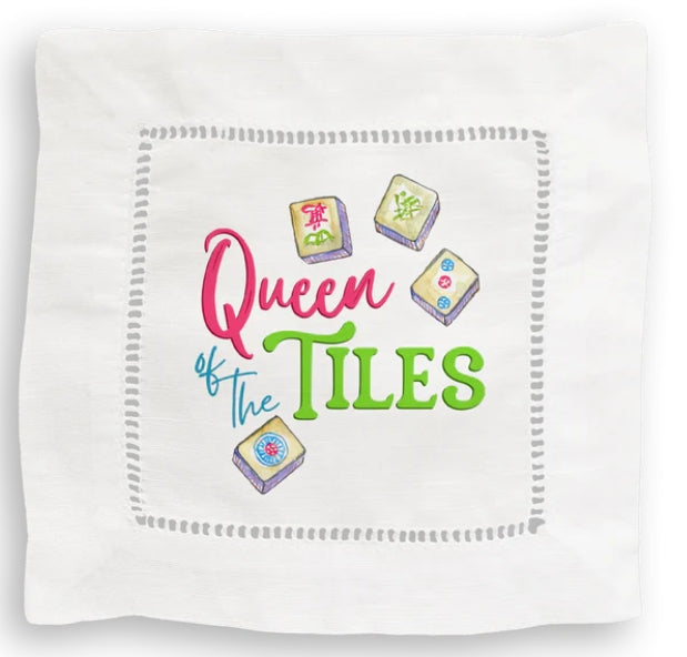 Mahjong Mixed Cocktail Napkin Set/4