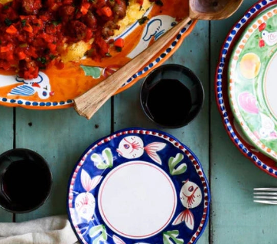 Vietri Campagna Pesce Salad Plate