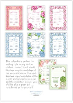 Rosanne Beck - 2026 Desk Calendar