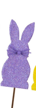 Round Top Collection Glitter Mini Bunnies