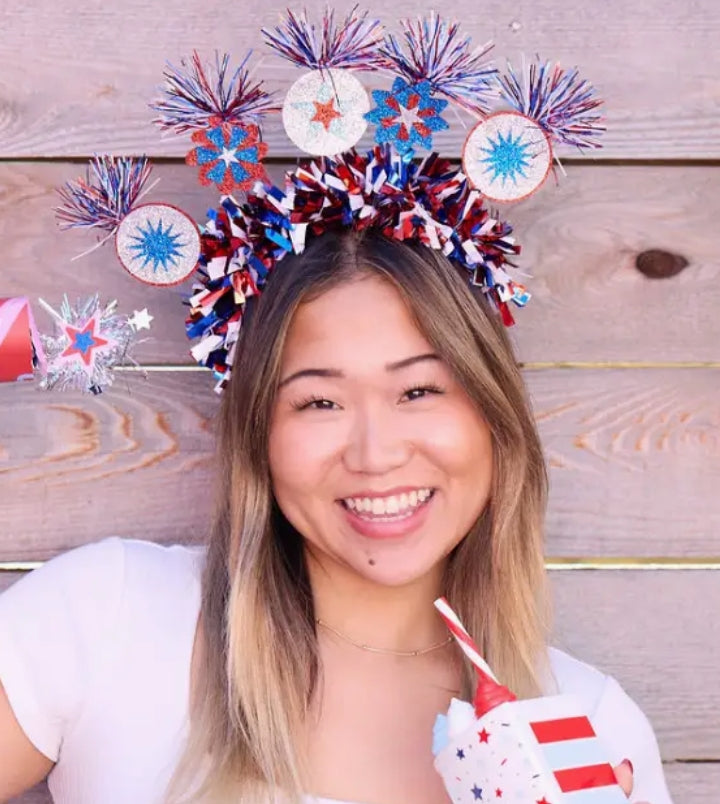 Packed Party Fireworks Headband