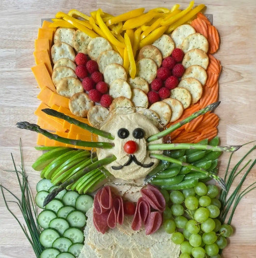 Color Box- Bunny Charcuterie Mat