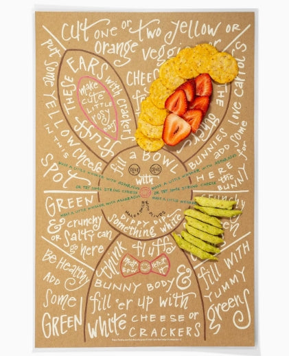 Color Box- Bunny Charcuterie Mat