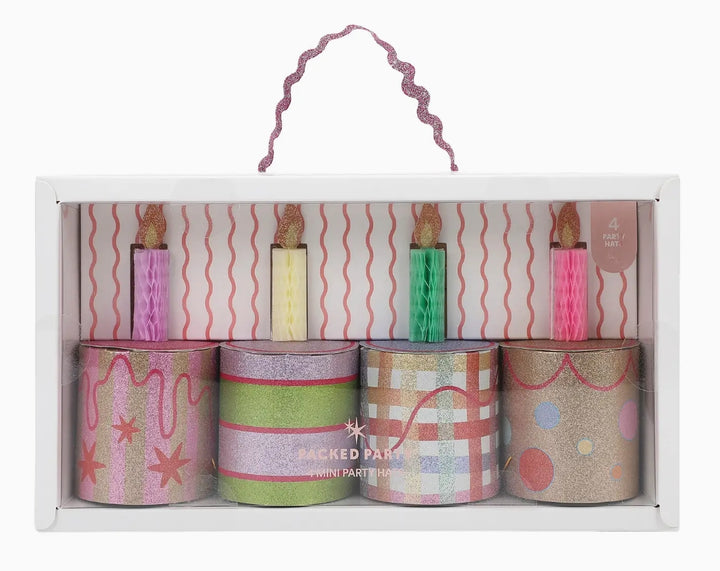 Packed Party Mini Party Cake Hats
