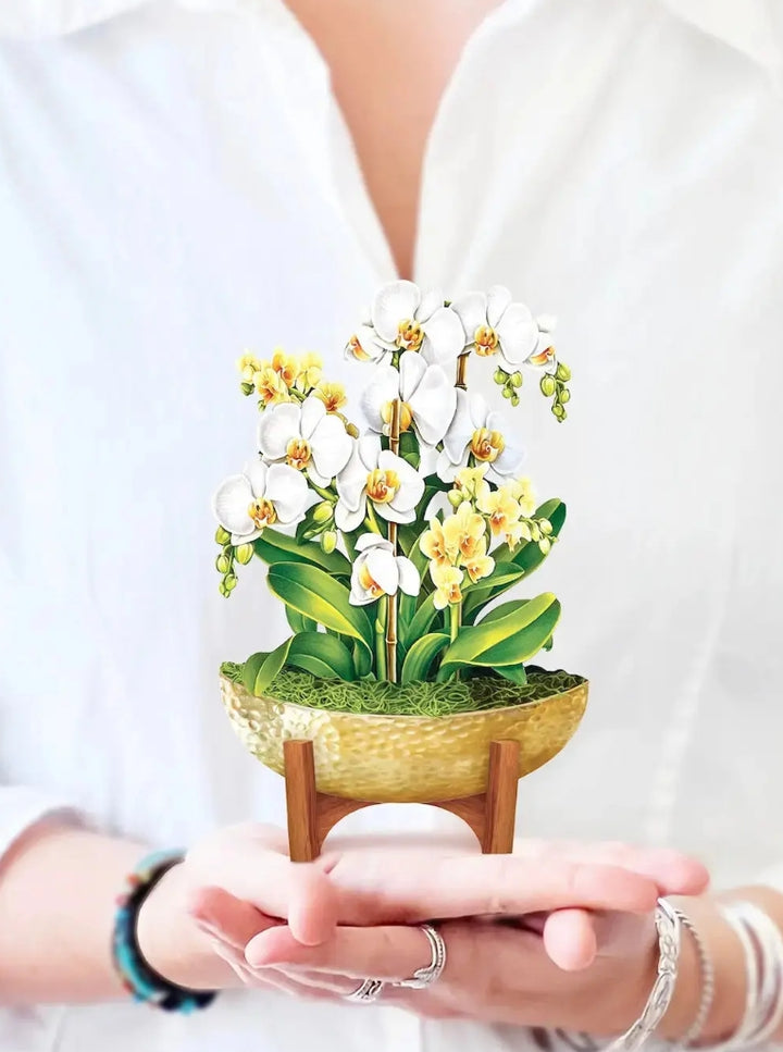 Freshcut Paper Pop Up Cards, Mini Serenity Orchid