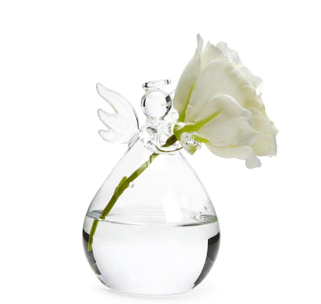 Two's Co. Glass Angel Bud Vase