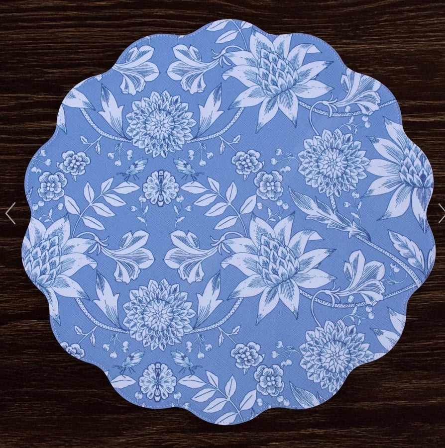 Beatriz Ball VIDA set of 4, flowers & pattern Reversible