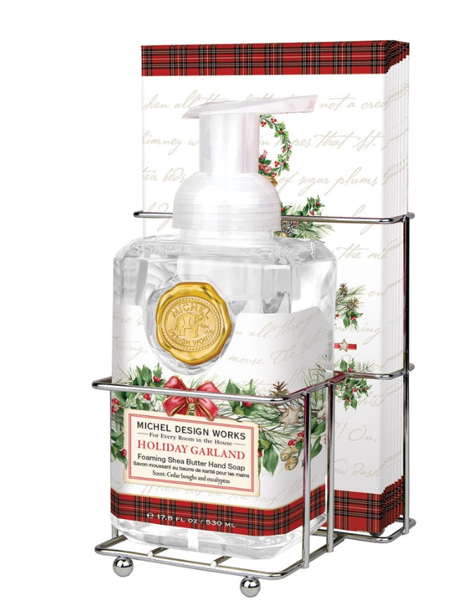 Stonewall Kitchen MDW Foaming Soap Napkin Set