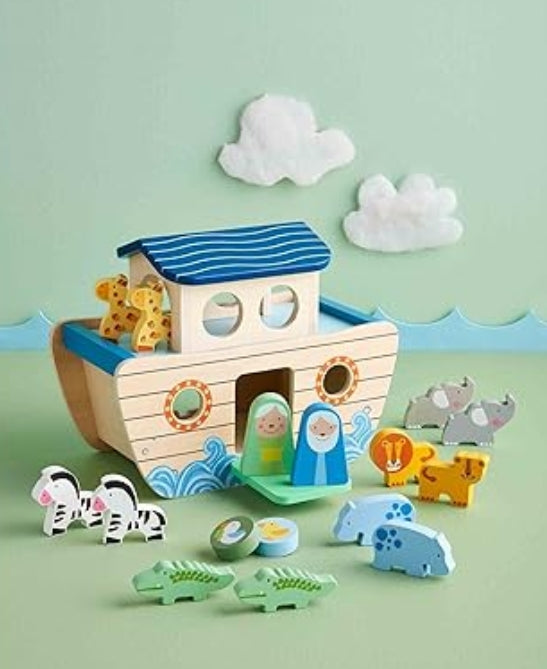 Mud Pie Noah's Ark Shape Sorter