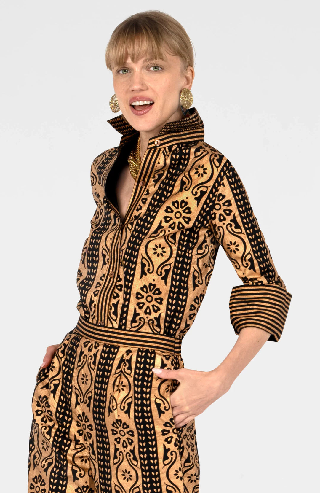 Gretchen Scott Boyfriend Shirt Sahara