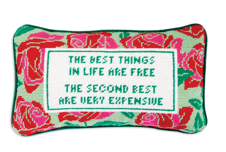 Furbish Needlepoint Pillow
