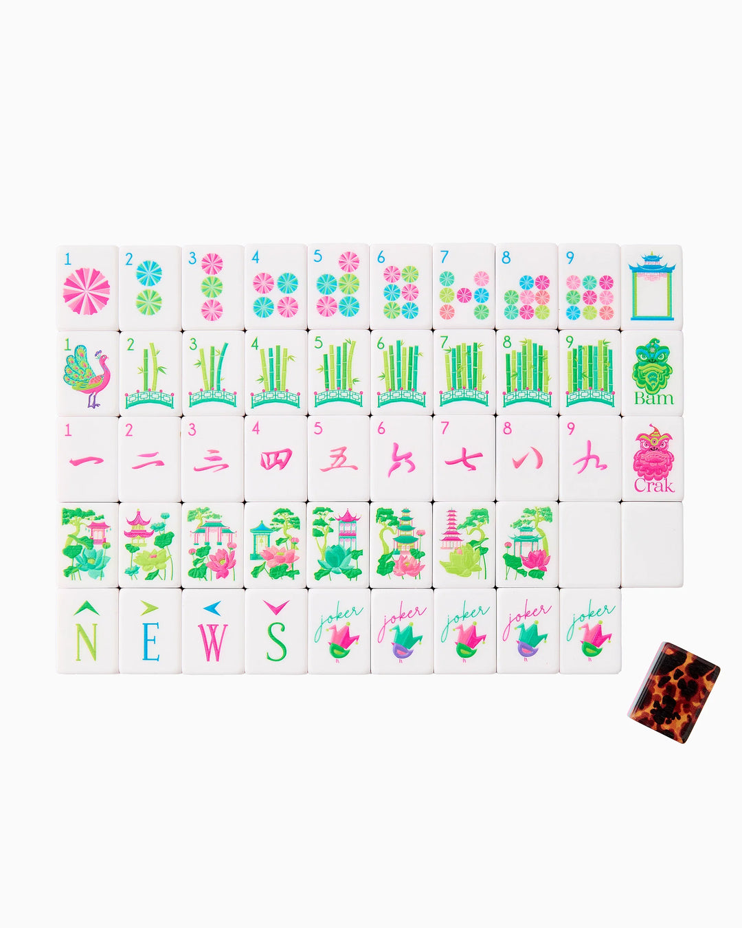 Oh My Mahjong-Tile Set