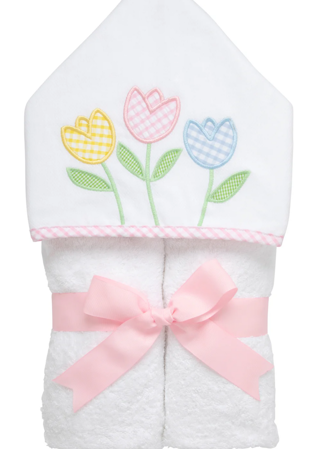 3 Marthas Hooded Towel Pink