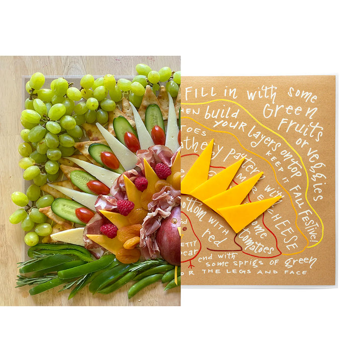 Color Box - Turkey Charcuterie Mat