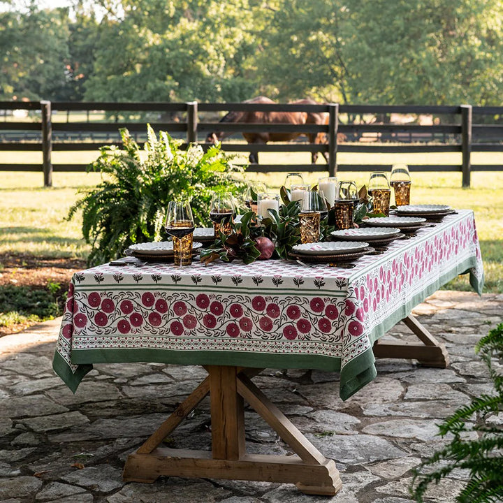 Gaya Rose Tablecloth 60" x 140"