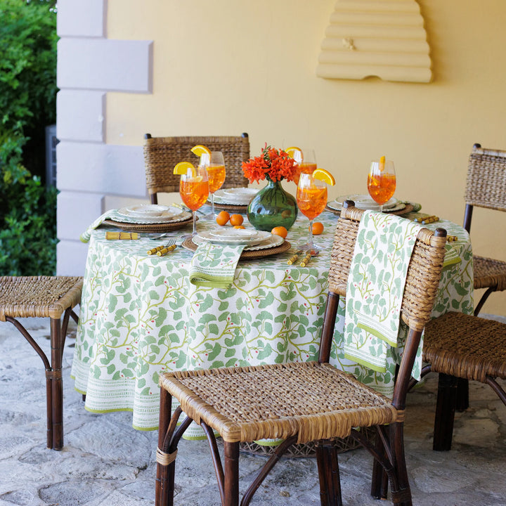 Pomegranate Inc. Spring Ginkgo Tablecloth