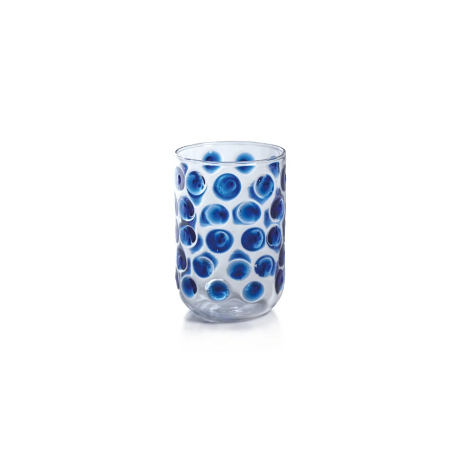 Zodax Airelles Glass Tumbler - Blue