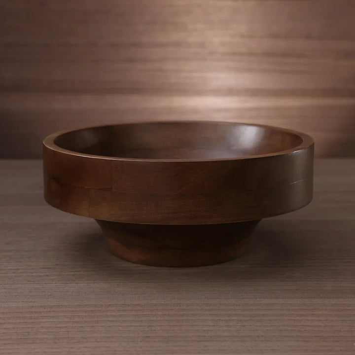 Zodax Handcrafted Mango Wood Oasis Bowl