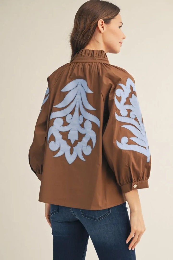 Jodifl Top Brown