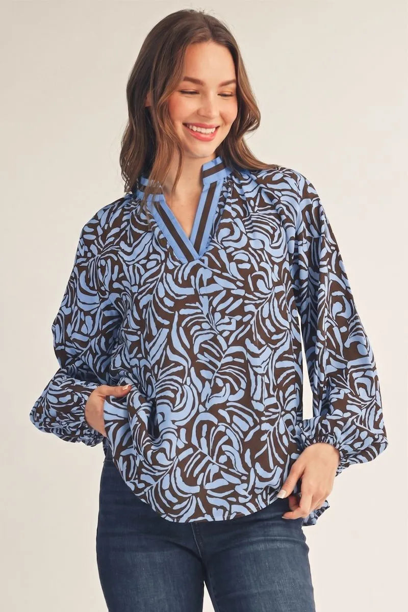 Jodifl Boho Leaf top