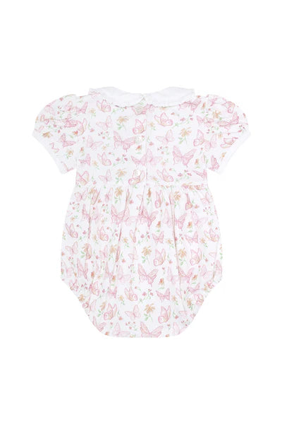 Nellapima- Butterflies Print Smocked Bubble