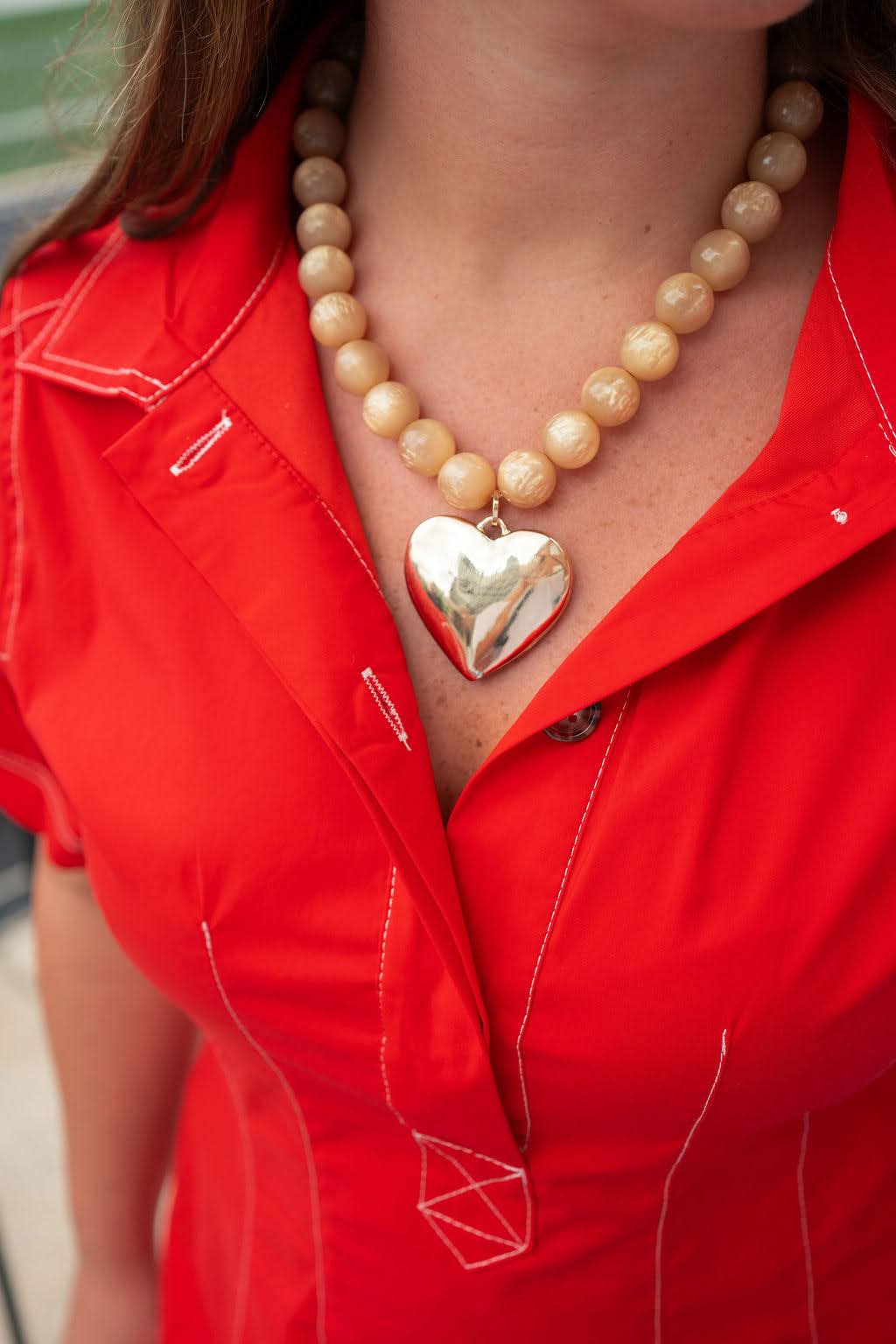 Lisi Lerch Dottie Heart Necklace
