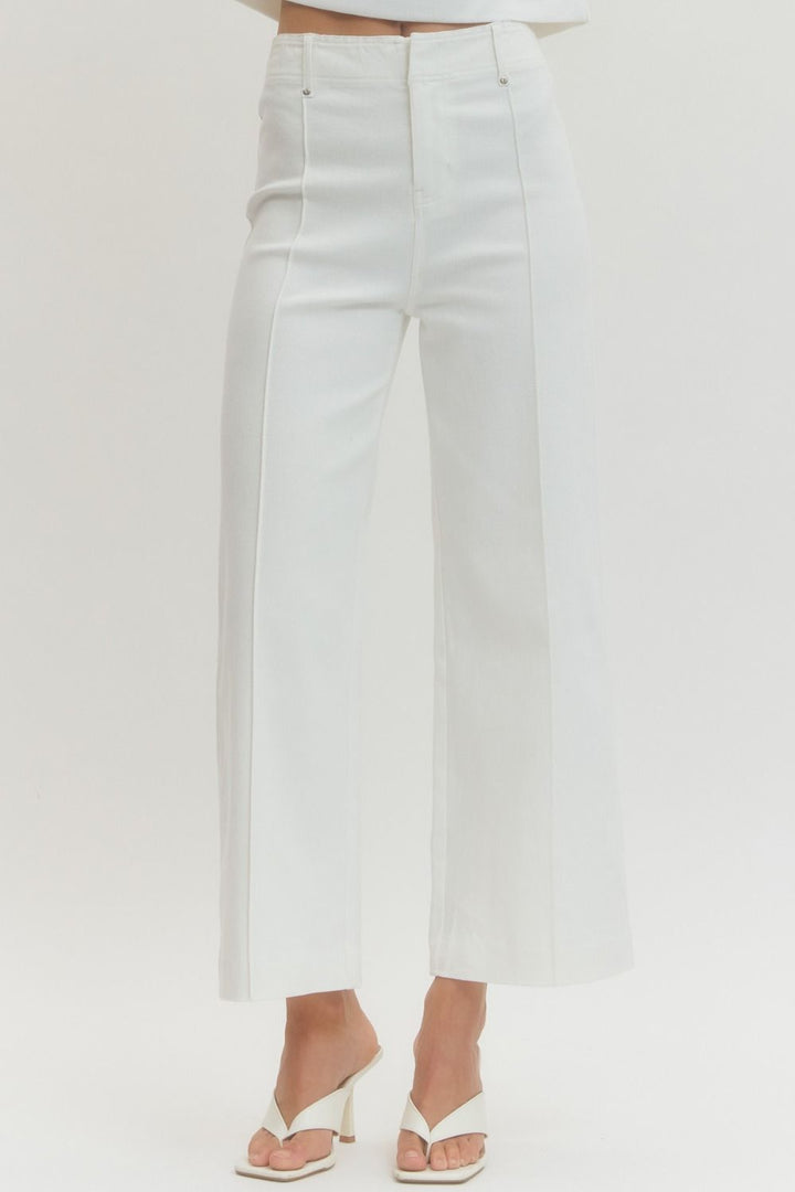Entro High Rise Wide Leg Pant