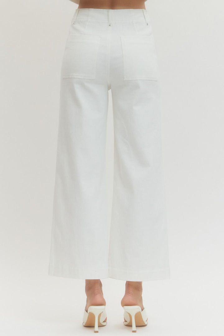 Entro High Rise Wide Leg Pant