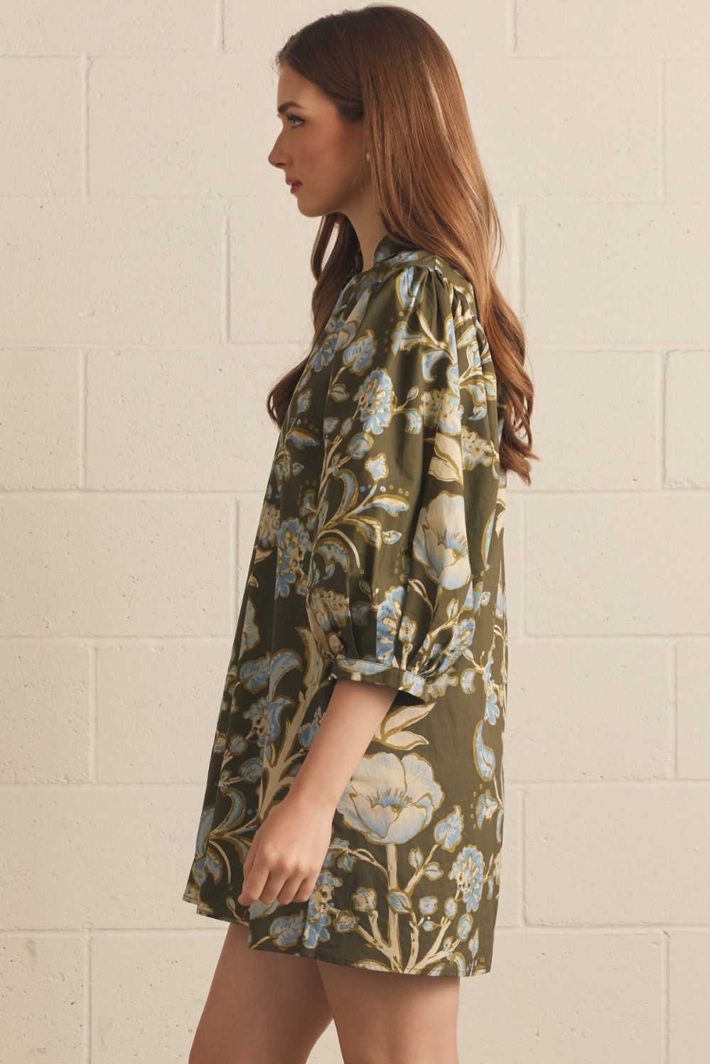 Entro Olive Dress