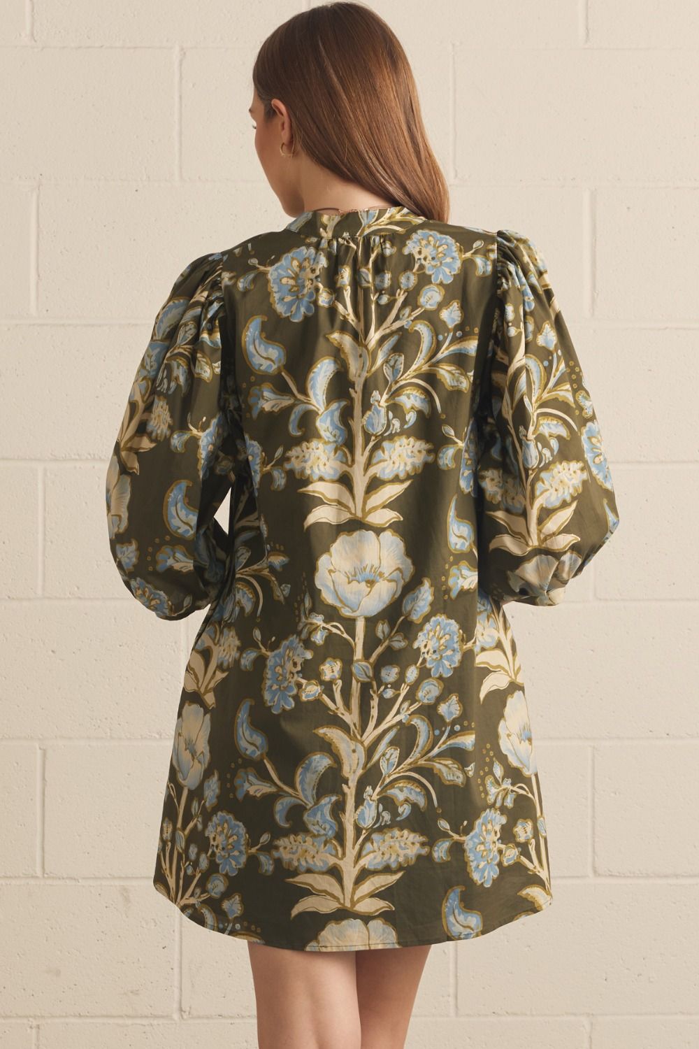 Entro Olive Dress